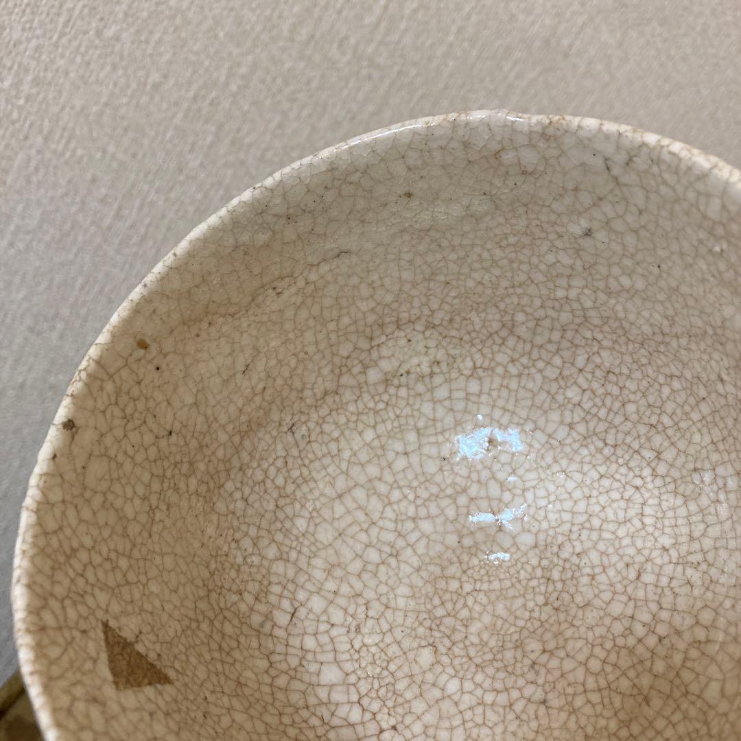 時代抹茶茶碗　茶道具　骨董　〈検 萩焼　京焼　志野焼　粉引　出雲焼　李朝