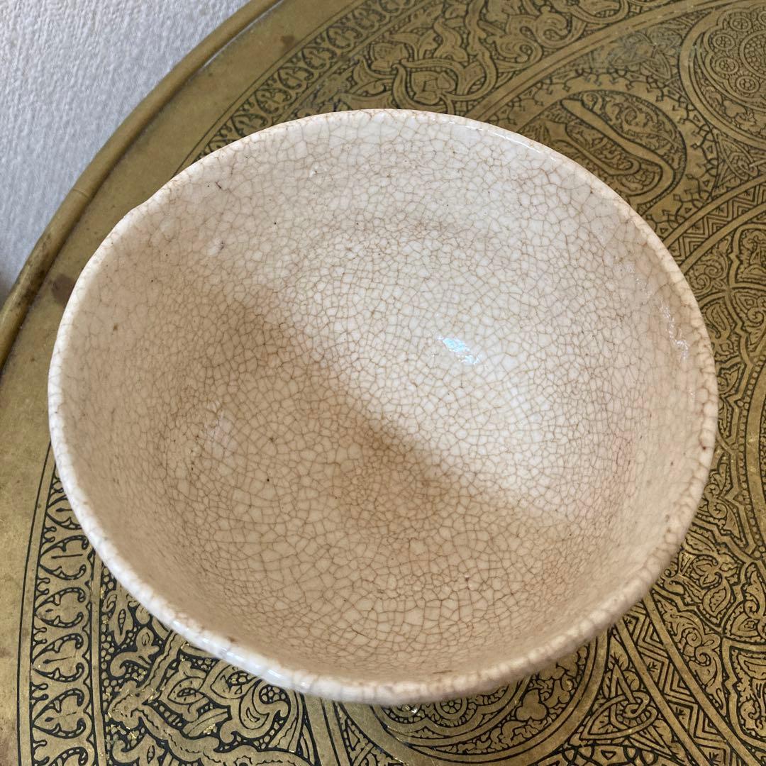 時代抹茶茶碗　茶道具　骨董　〈検 萩焼　京焼　志野焼　粉引　出雲焼　李朝