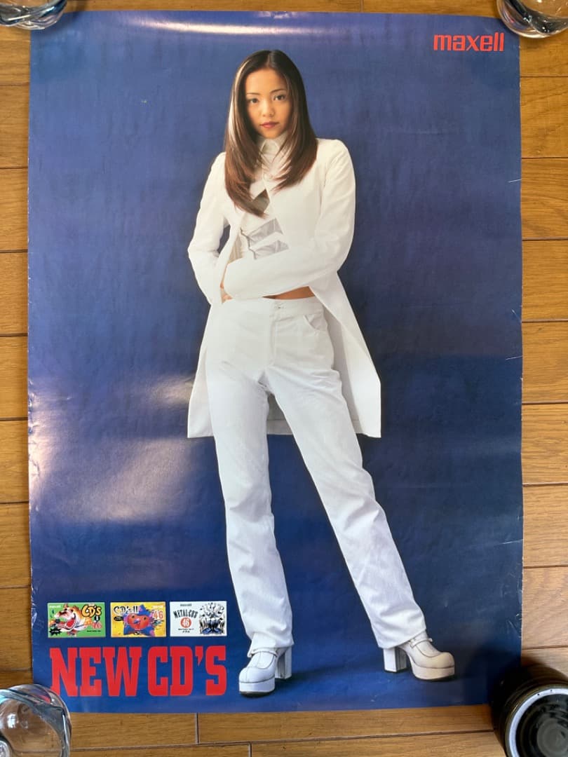 安室奈美恵 ミスティオ maxell video profile ポスター