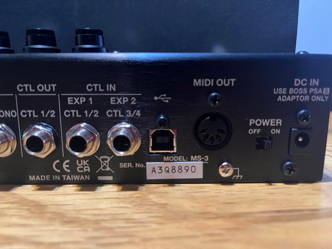 ギター BOSS MS-3&FS-7