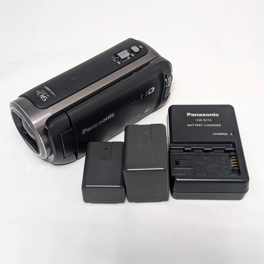 パナソニック HC-W570M ブラック デジタルハイビジョンビデオカメラ 中古
