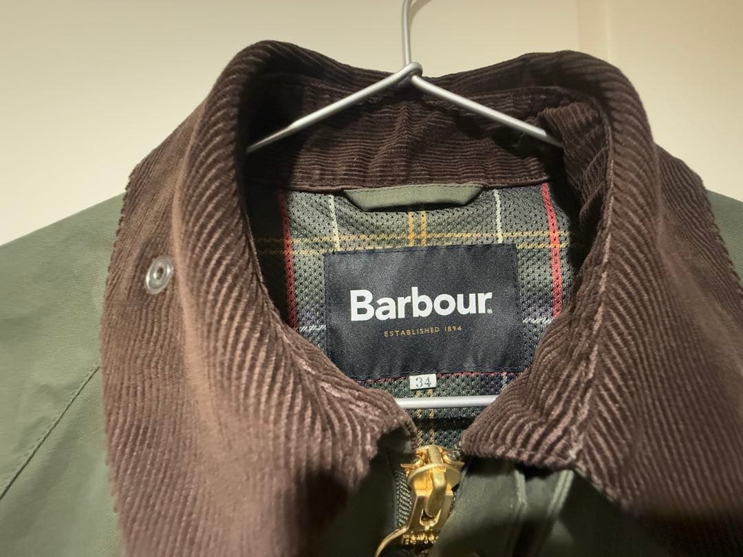 Barbour オリーブグリーンジャケット