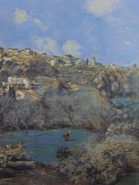 ジャン・フランソワ・ラッファエリ、カーニュ風景、希少画集画