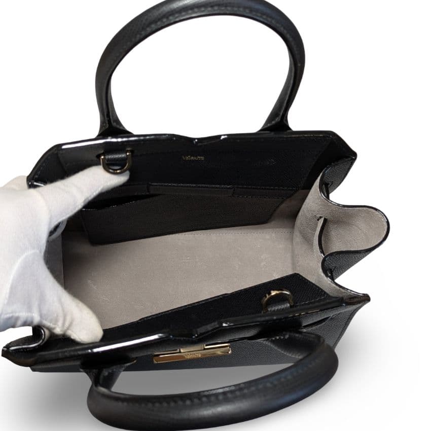 【新品同様】定価69万円Valextra ミラノバッグ　ハンドバッグ 2way