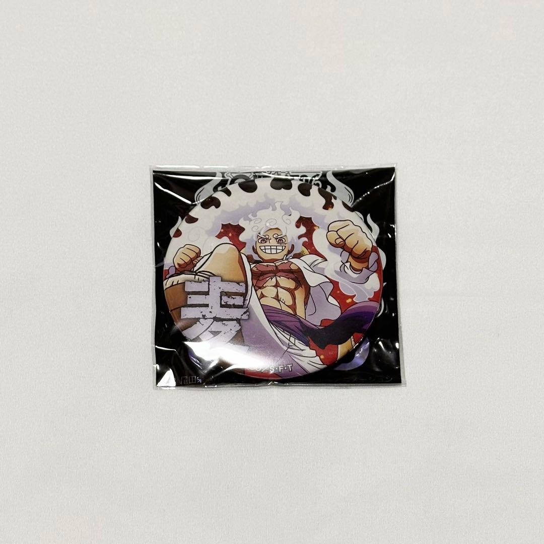 ワンピース GEAR5 ルフィ ニカ 輩缶バッジ - メルカリ