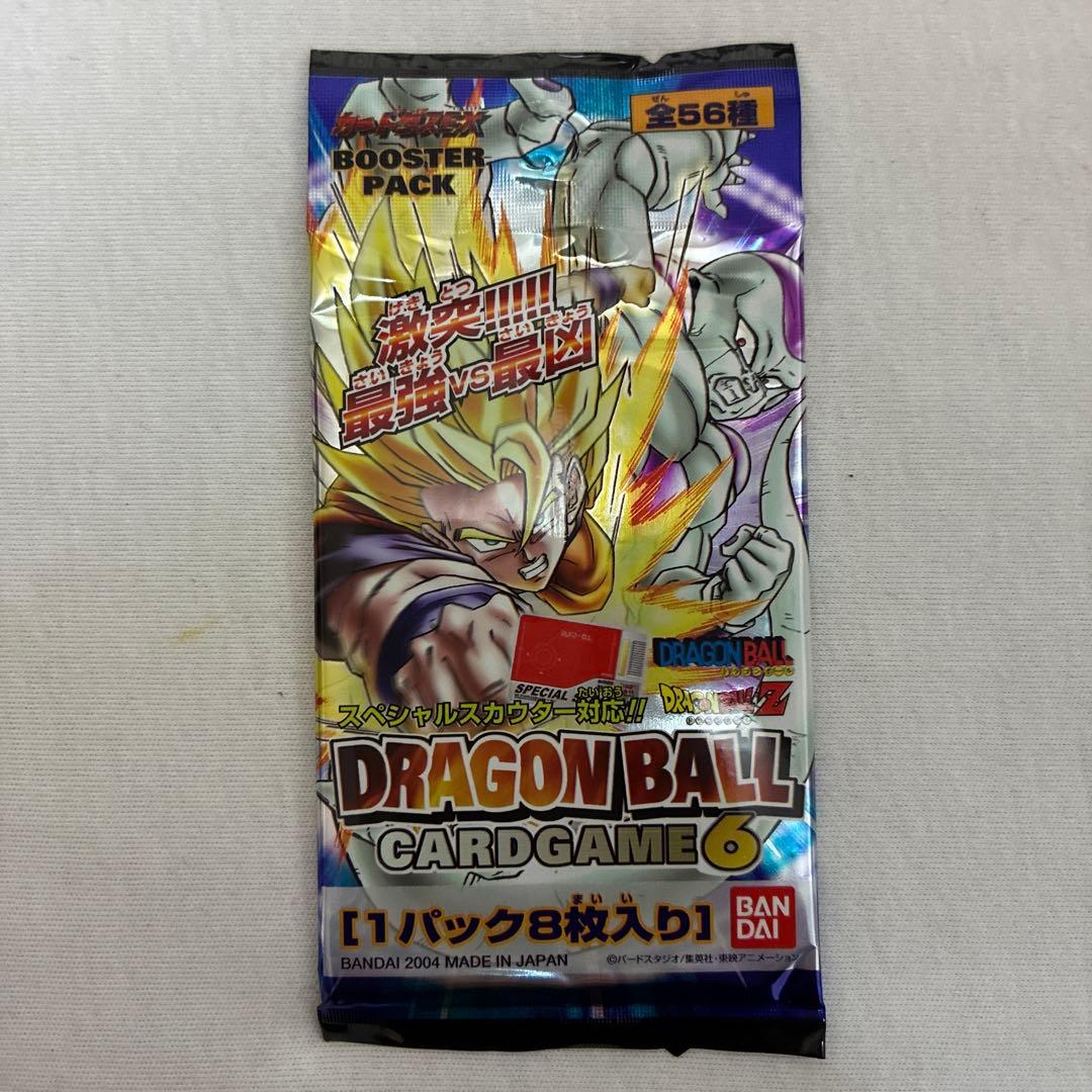 ドラゴンボールカードゲーム6 未開封11パック