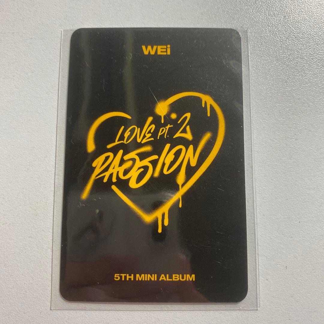 WEi ボイプラ ジュンソ ヨントン サイン入り トレカ