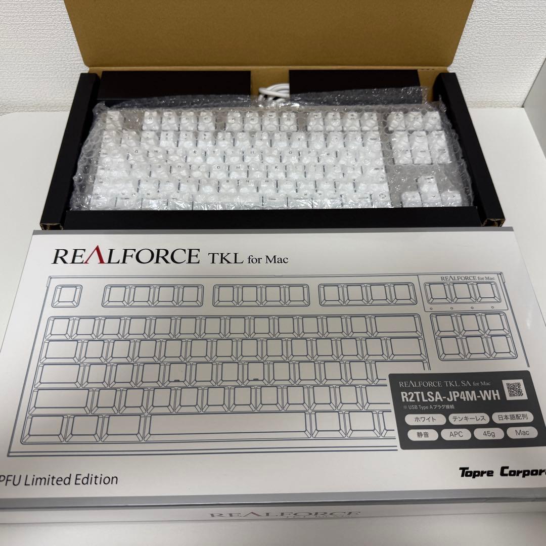 REALFORCE TKL SA for Mac R2TLSA-JP4M-WH - メルカリ