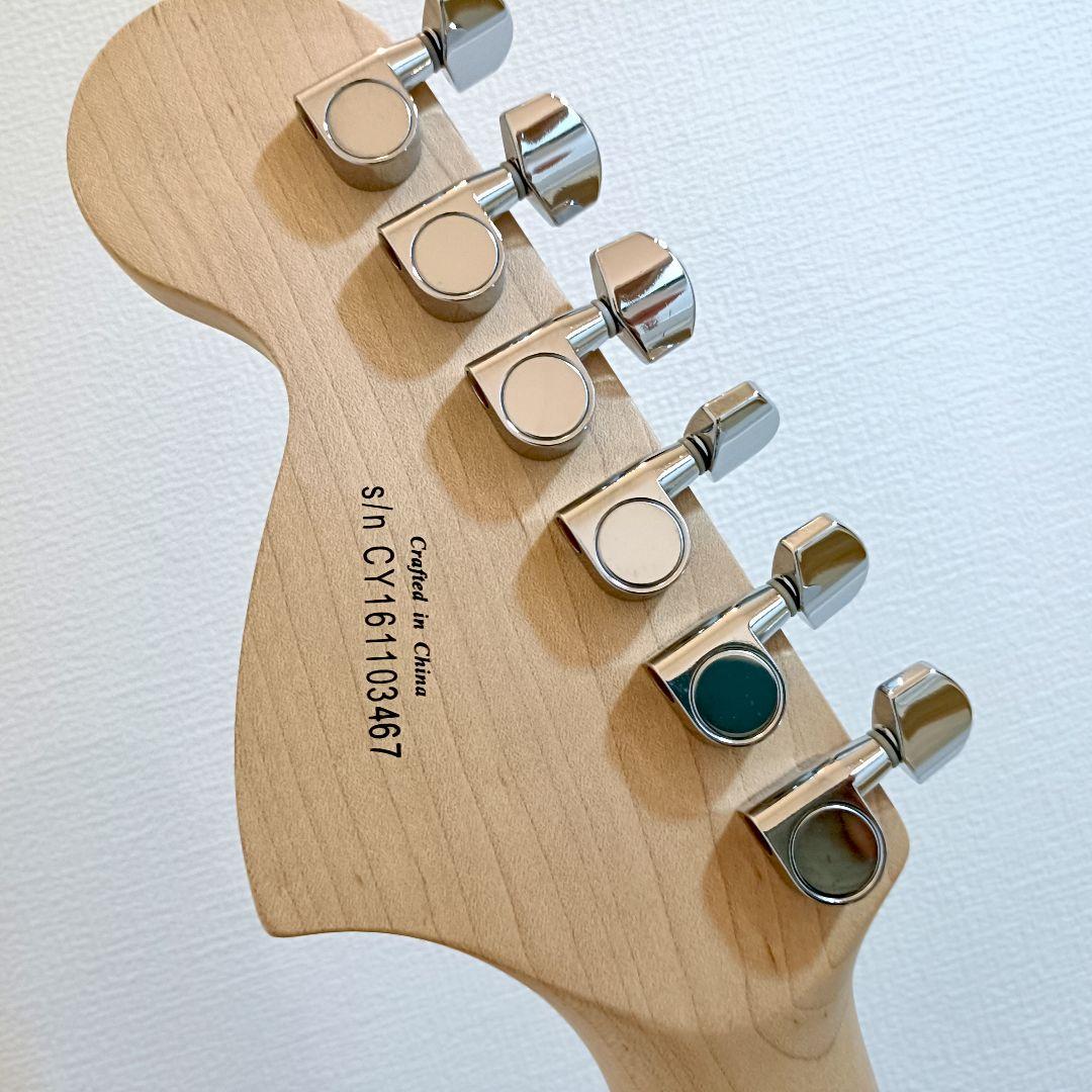 Squier エレキギター ストラトキャスター サンバースト メンテ済