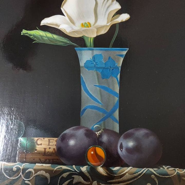 小澤一正 絵画 日常の静物 原画 油絵