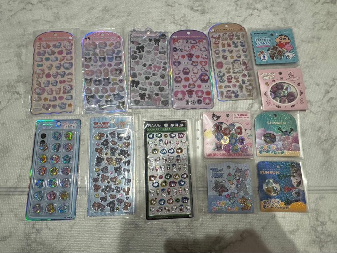 正規品 ボンドロ等シールまとめ売り計65点