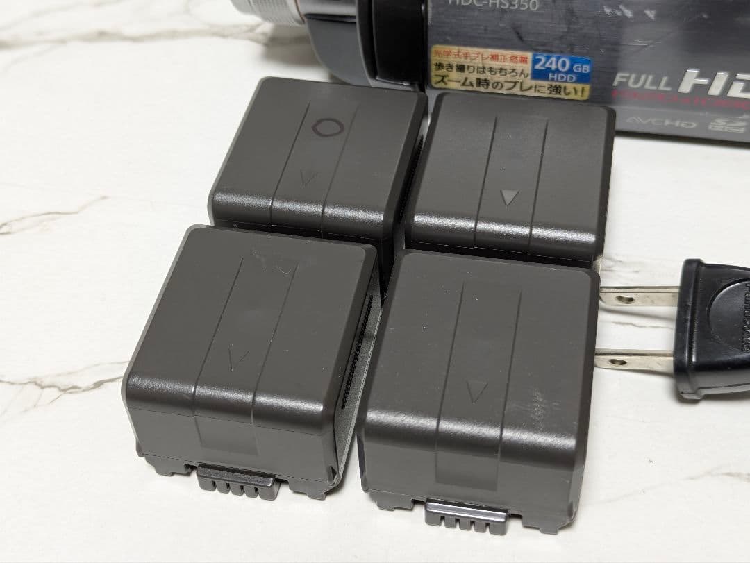 Panasonic　HDC-HS350　大容量HDD内蔵 240GB