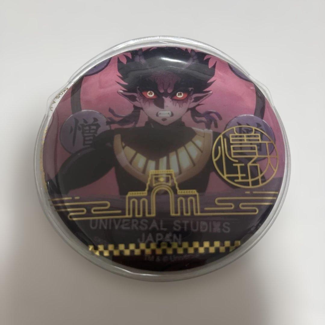 鬼滅の刃 鬼集結くじ 半天狗 憎珀天 缶バッジ 箔押し 缶