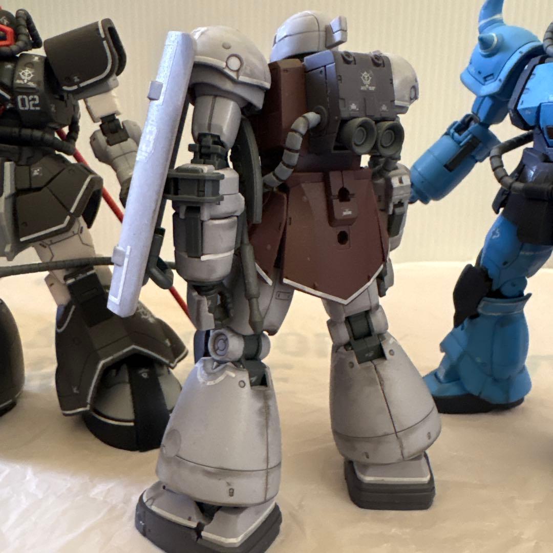 hg ジ・オリジン ヴァッフ・プロトタイプグフ・ドム試作実験機