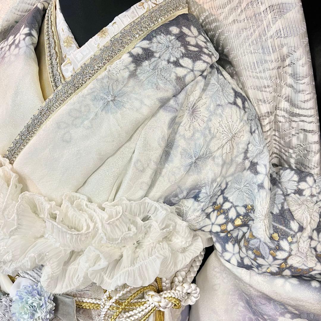 振袖フルセット□辻が花振袖□花絞り□関芳新品オーダー□正絹□成人式