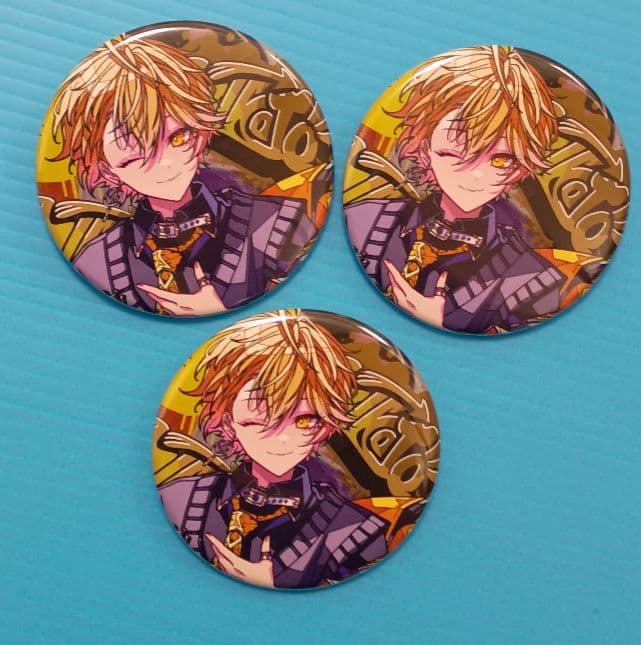 FreeDeep Spirit 缶バッジホログラム松岡凛