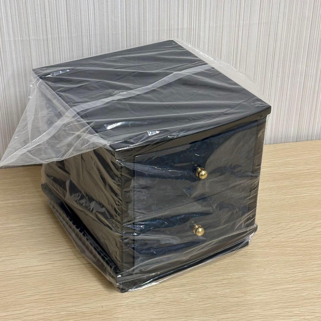 ☆新品 津軽塗 ロイヤルコレクション 夢タンス 2段 小引出し チェスト