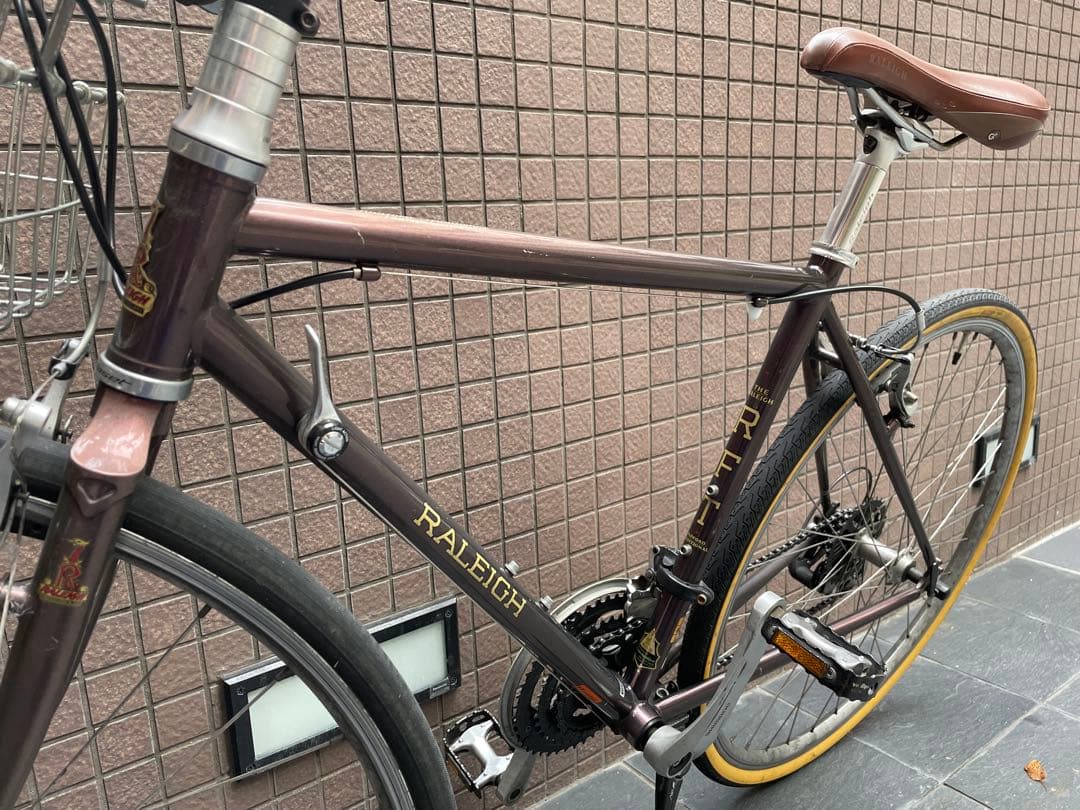 ラレー　Raleigh RFT パープルブラウン