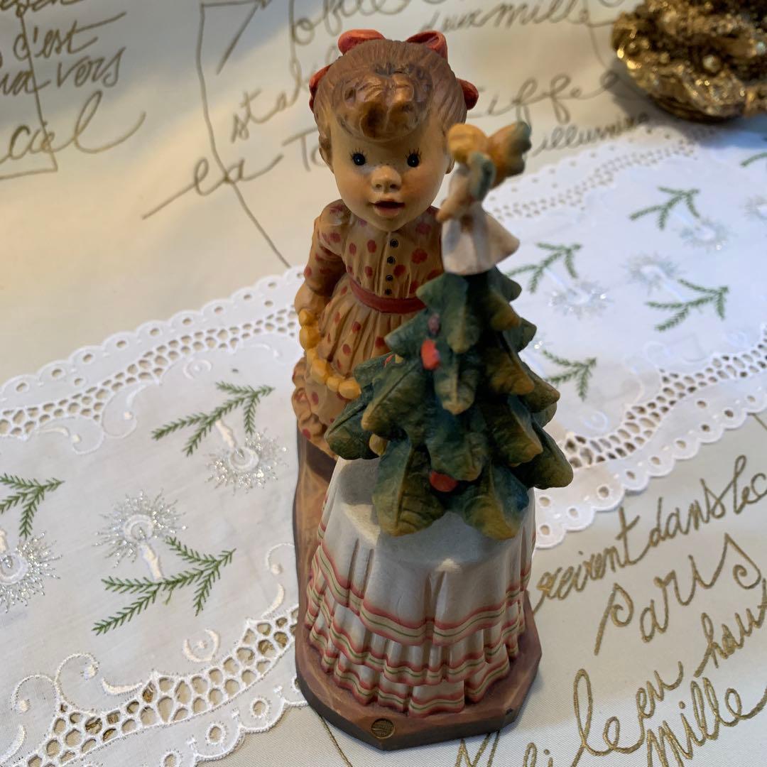 ANRI アンリ人形 サラ・ケイのクリスマスツリーと女の子！天使が可愛い