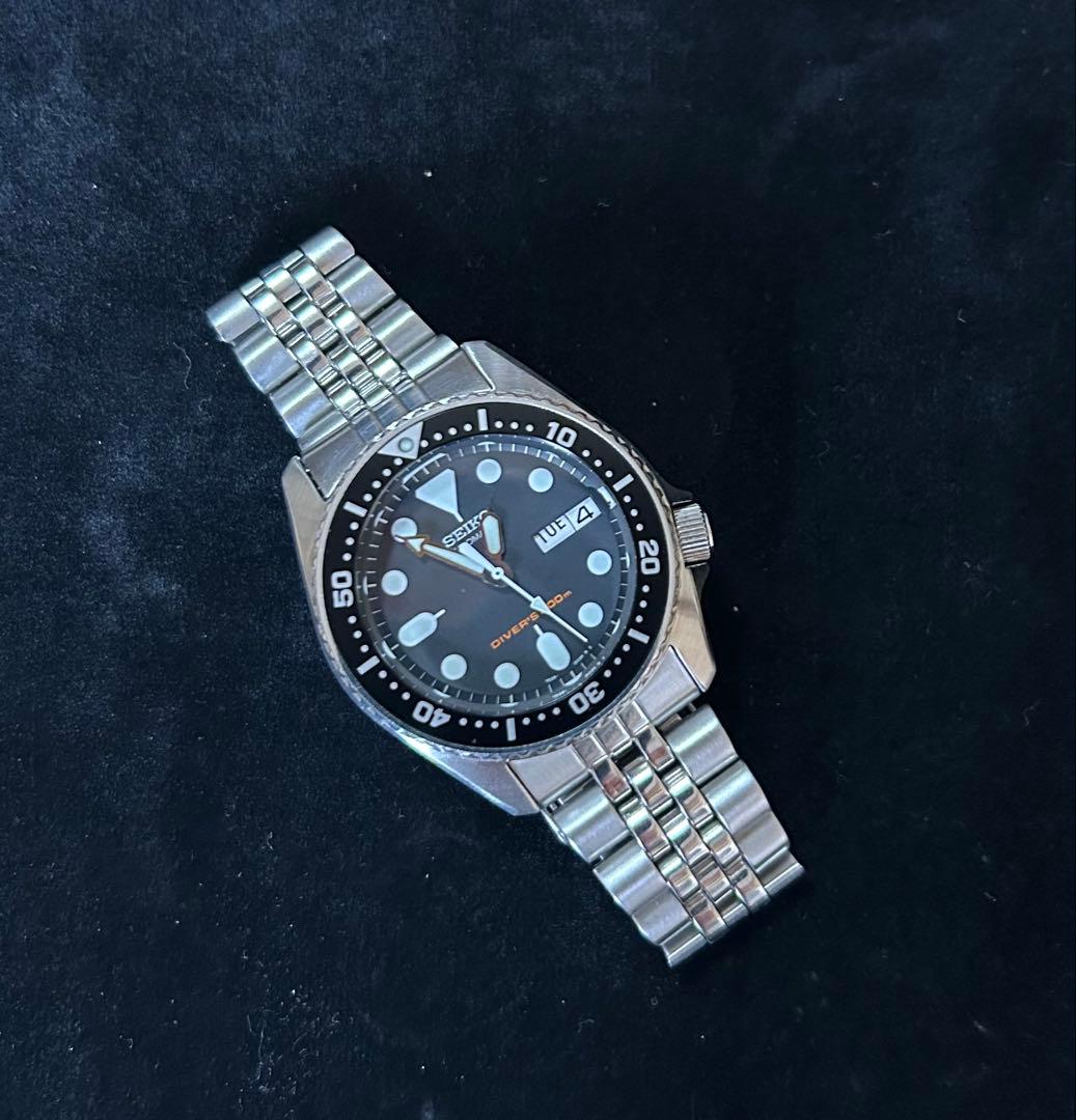 SEIKO SKX013 38mm ダイバーズ ミニブラックボーイ　美品