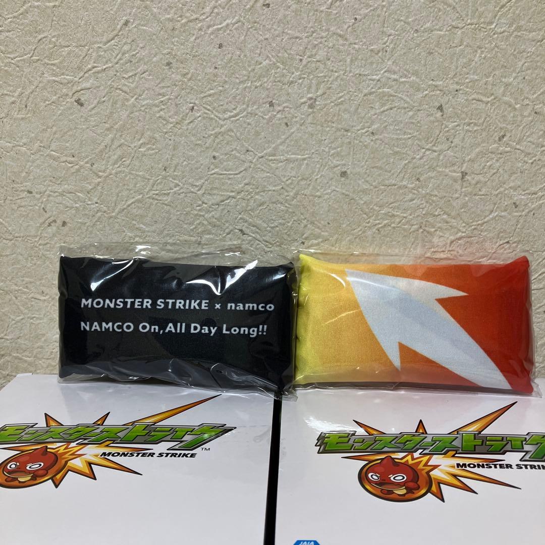 namco限定モンスト フィギュア　クッション　エコバッグ　アクキー　ステッカー