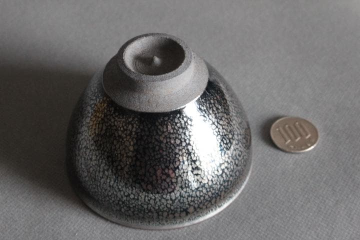 【龍風】建窯油滴天目小碗・油滴天目小杯・油滴盃・油滴杯・油滴天目盞