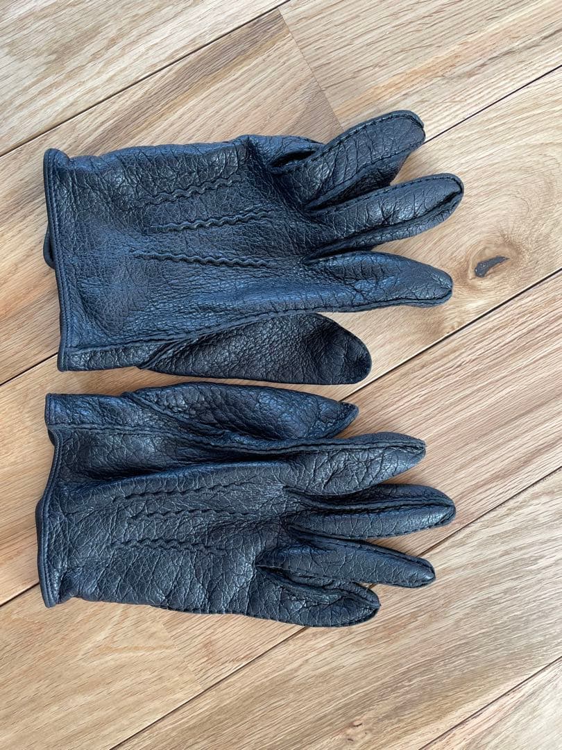 DENTS ペッカリー　アンライニング　(色:ネイビー) デンツ/ペッカリーアンライニング ネイビー サイズ7 DENTS デンツ