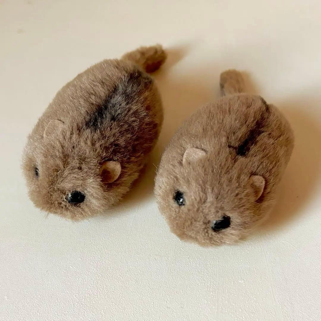 やまね工房 やまね ぬいぐるみ 2体