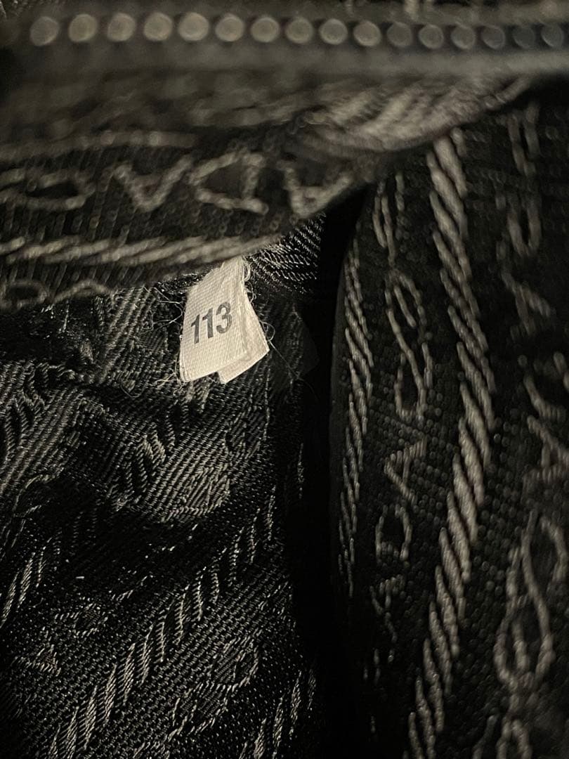 美品　PRADA プラダ　オリーブグリーン ハンドバッグ　トートバッグ