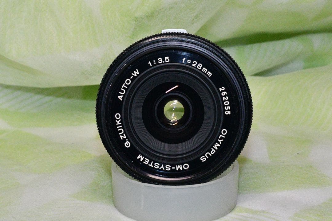 お値引き《動作品》OLYMPUS OM10 +広角レンズ　a407-1