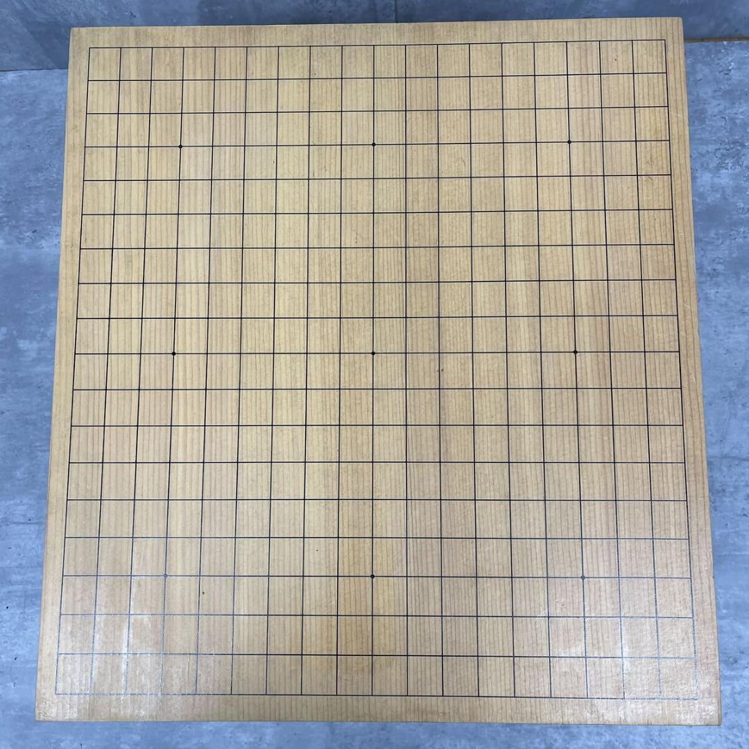 新榧　碁盤　四方柾目　へそ有　盤厚5.84寸　脚付　伝統　囲碁　プロ仕様　榧