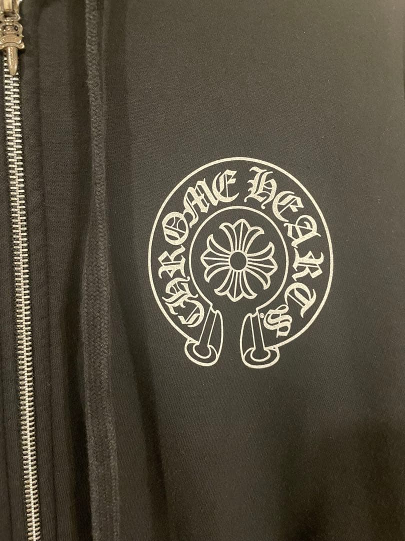 正規　クロムハーツ 　ジップアップパーカー東京限定　L