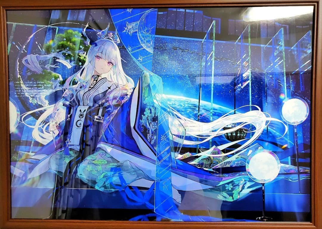 藤ちょこ 複製原画 絵師100人展11 かぐやひめ にじさんじ リゼ・ヘルエスタ