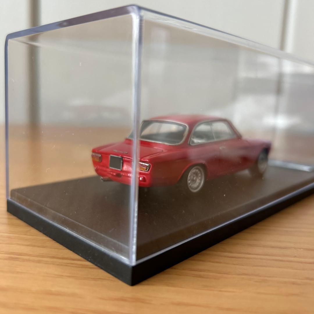 メイクアップ 1/43 ルックスマート アルファロメオ 1600 GTA レッド