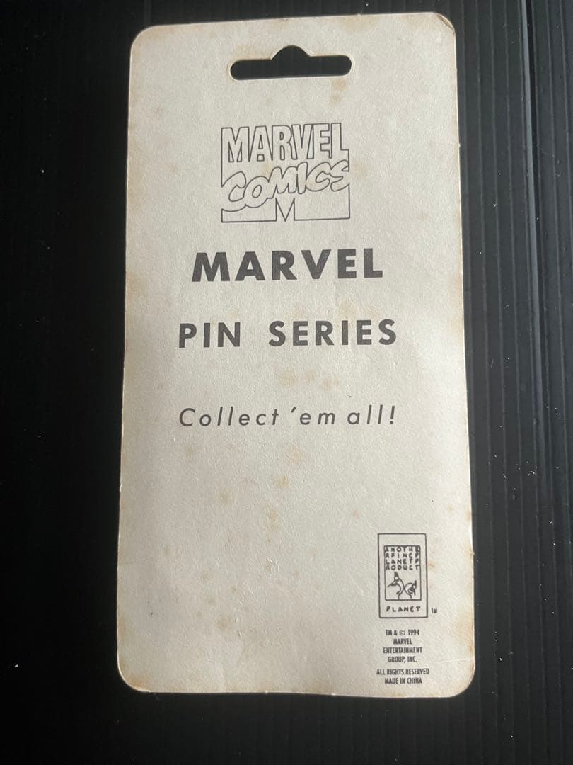 ピンズ・ピンバッジ・缶バッジ MARVEL UNIVERSR PIN SERIES GAMBIT 1994