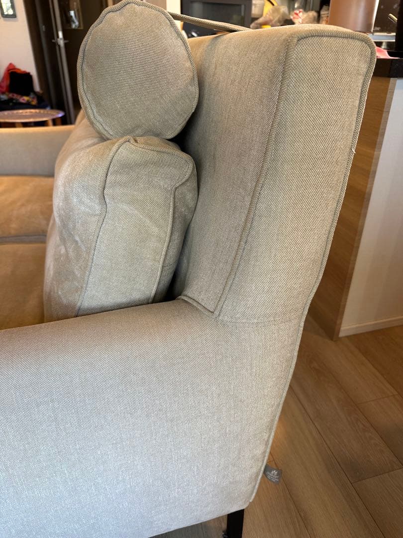 ⭐︎min⭐︎eilersenベージュ 2人掛けソファ