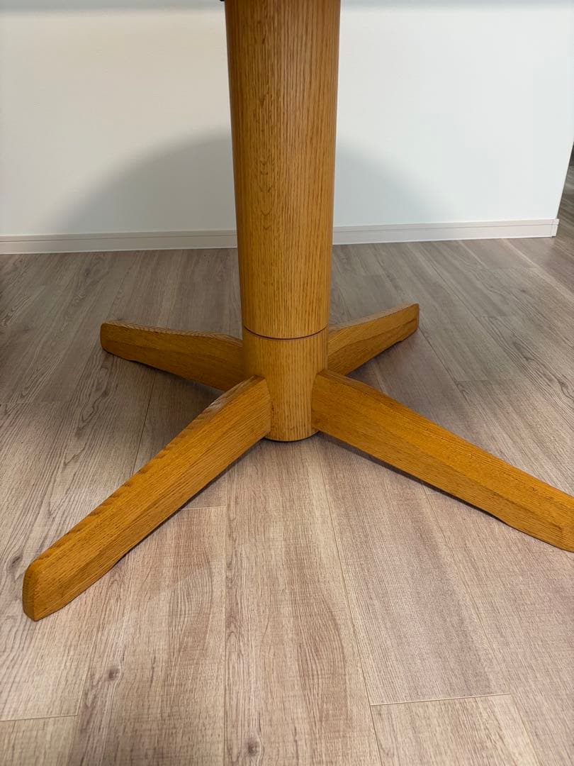 【柏木工】　丸テーブル　ダイニングテーブル