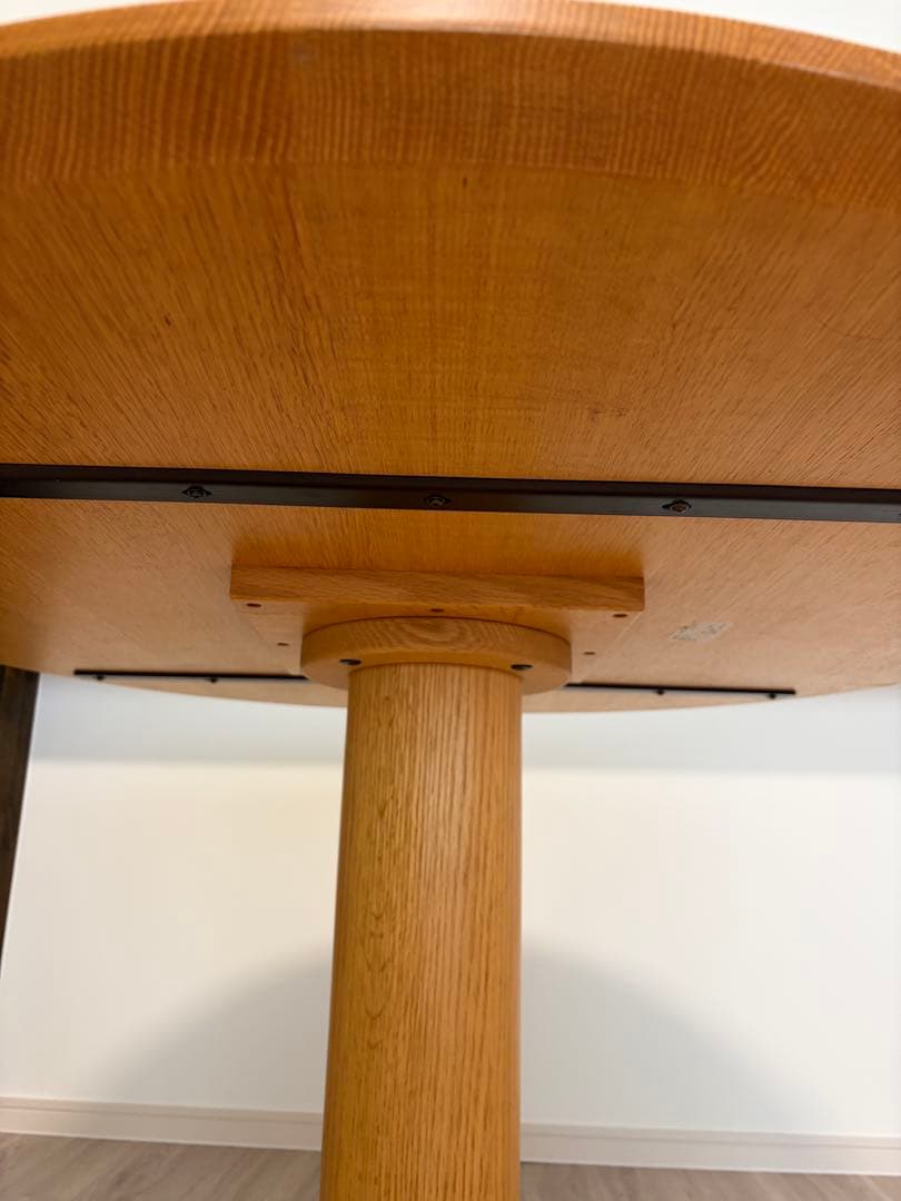 【柏木工】　丸テーブル　ダイニングテーブル