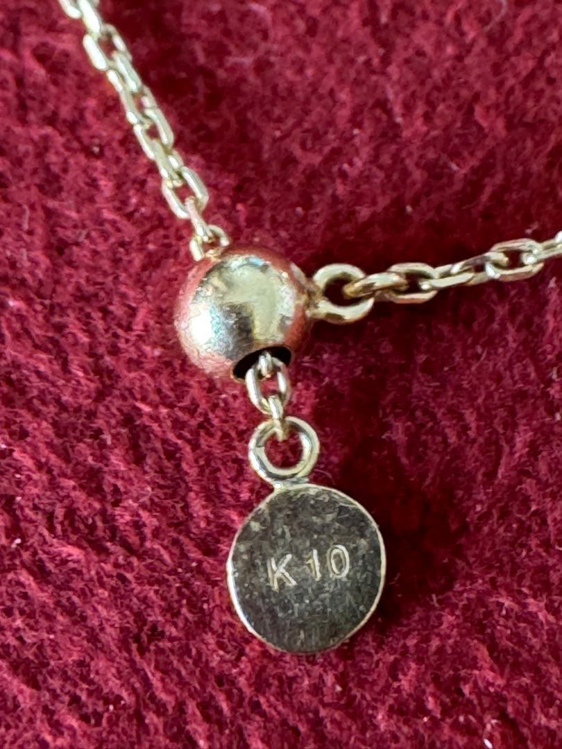 agete サファイアチェーンリング