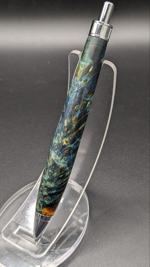 78ペン工房翌檜 スタビライズドウッド バーチバール 木軸シャーペン