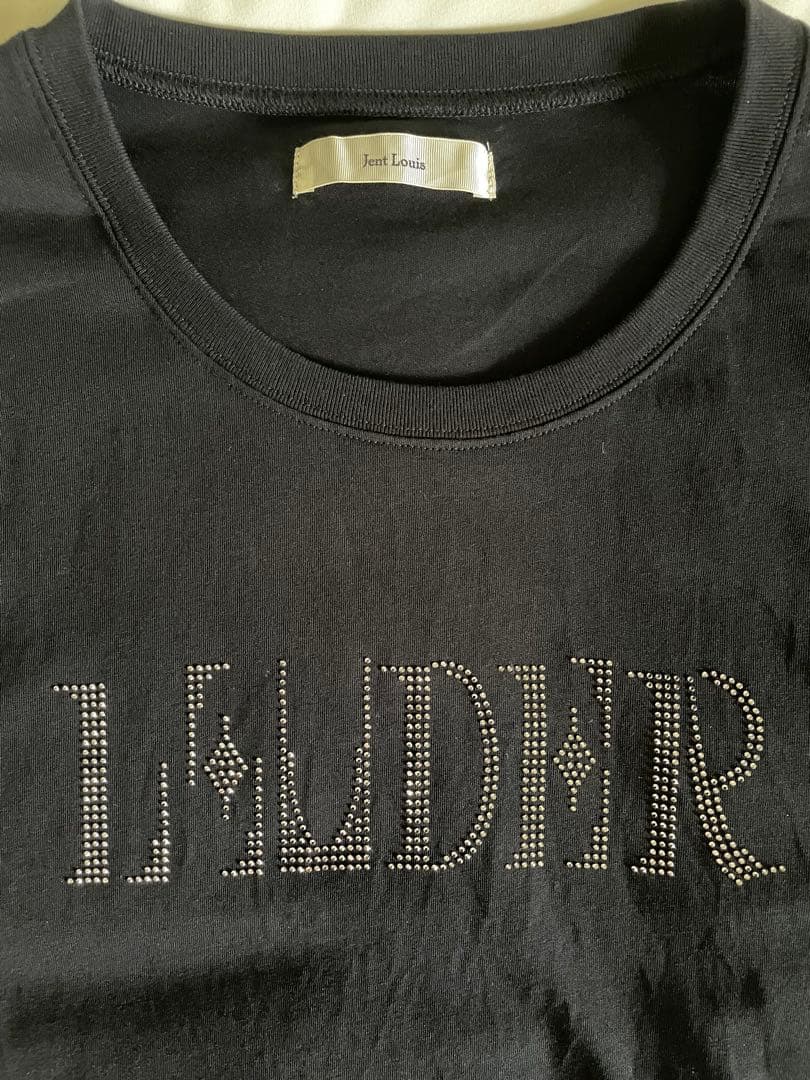 jentlouis ラインストーンTシャツ