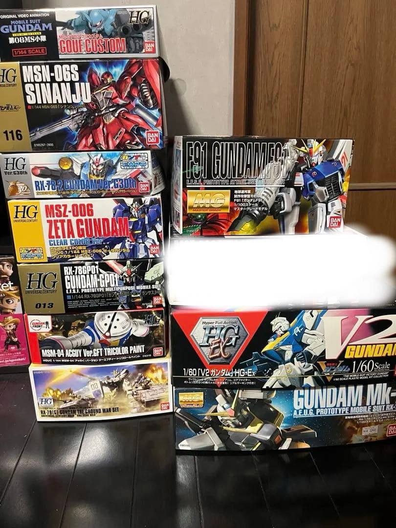 未組立】ガンプラまとめ売り HG・MG 11点セット 限定/クリアカラー等