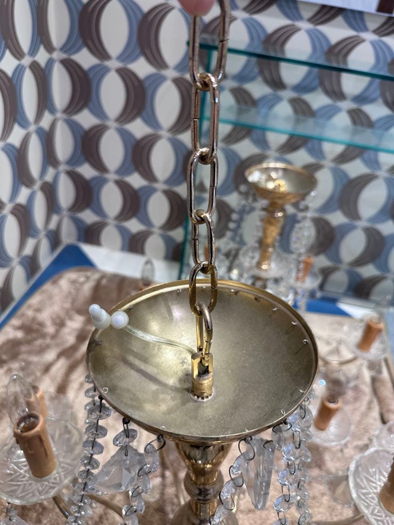 シャンデリア 専用 y530 アンティーク調 シャンデリア ナショナル 6灯 y530