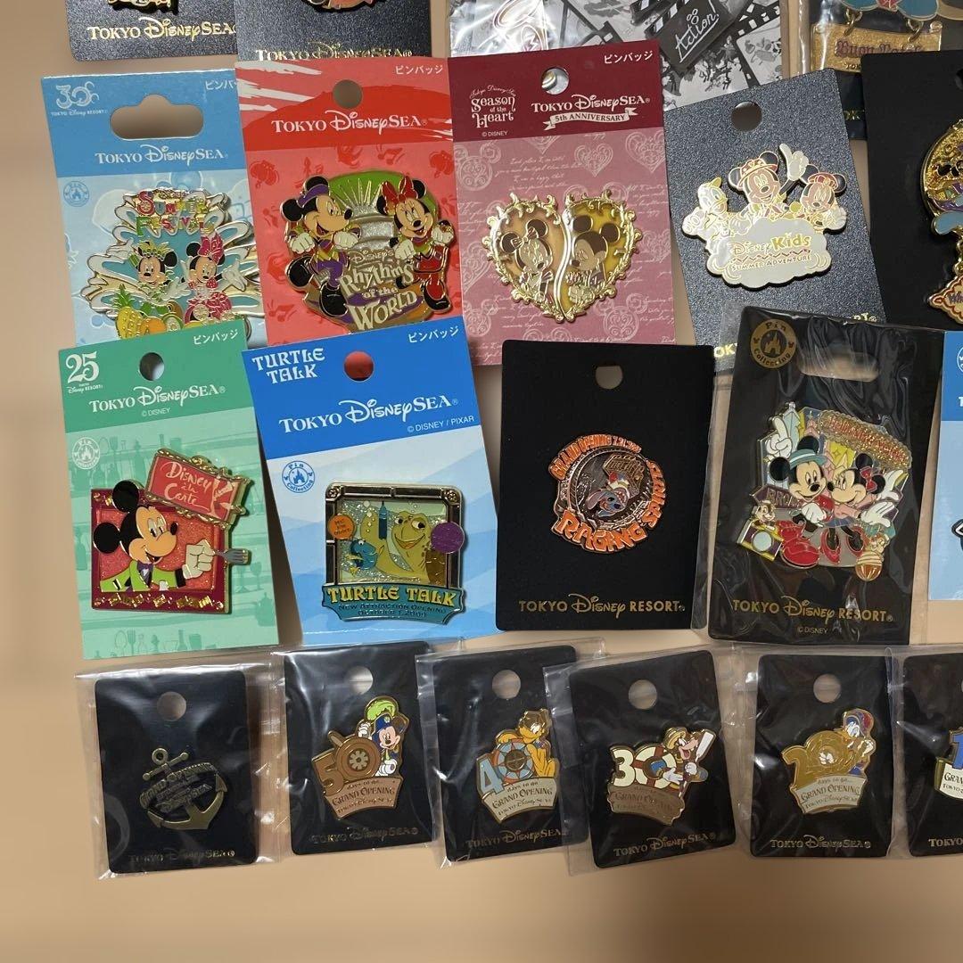 東京ディズニーシー　ピンバッジ　セット