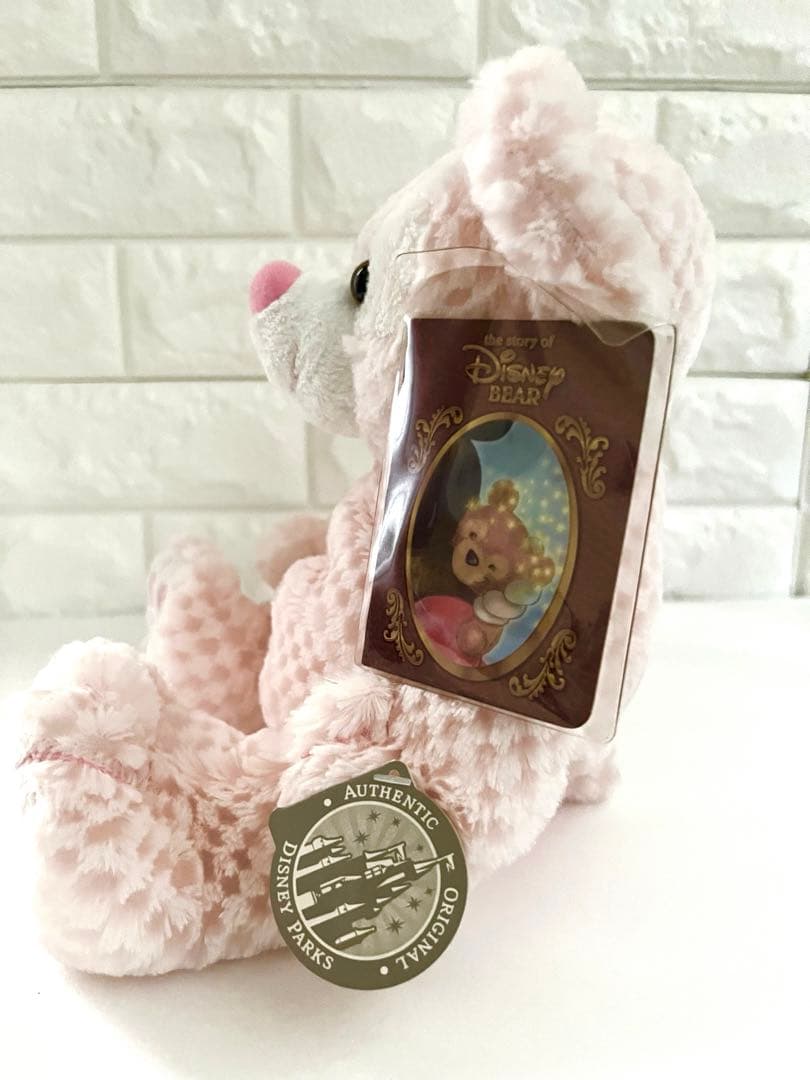WDWディズニーベア プリンセスダッフィー ワッフルダッフィー ピンク