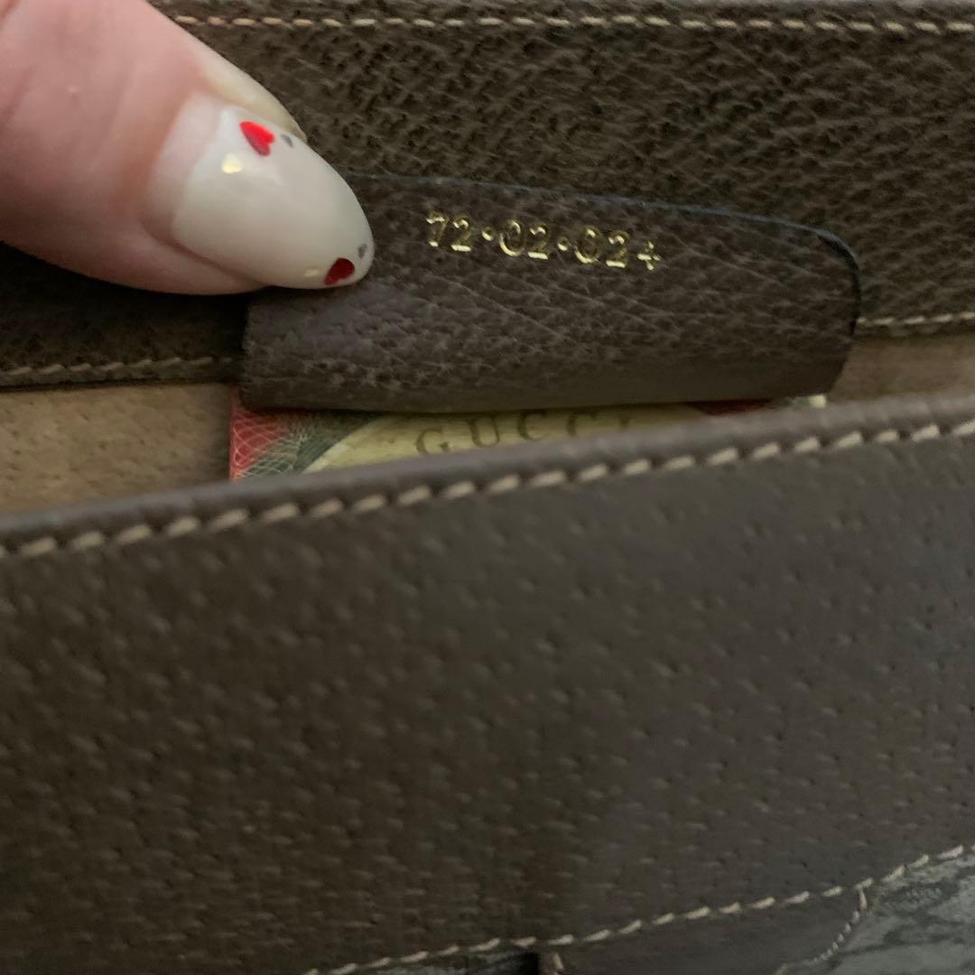 オールドグッチシェリーライン美品ショルダーバッグ