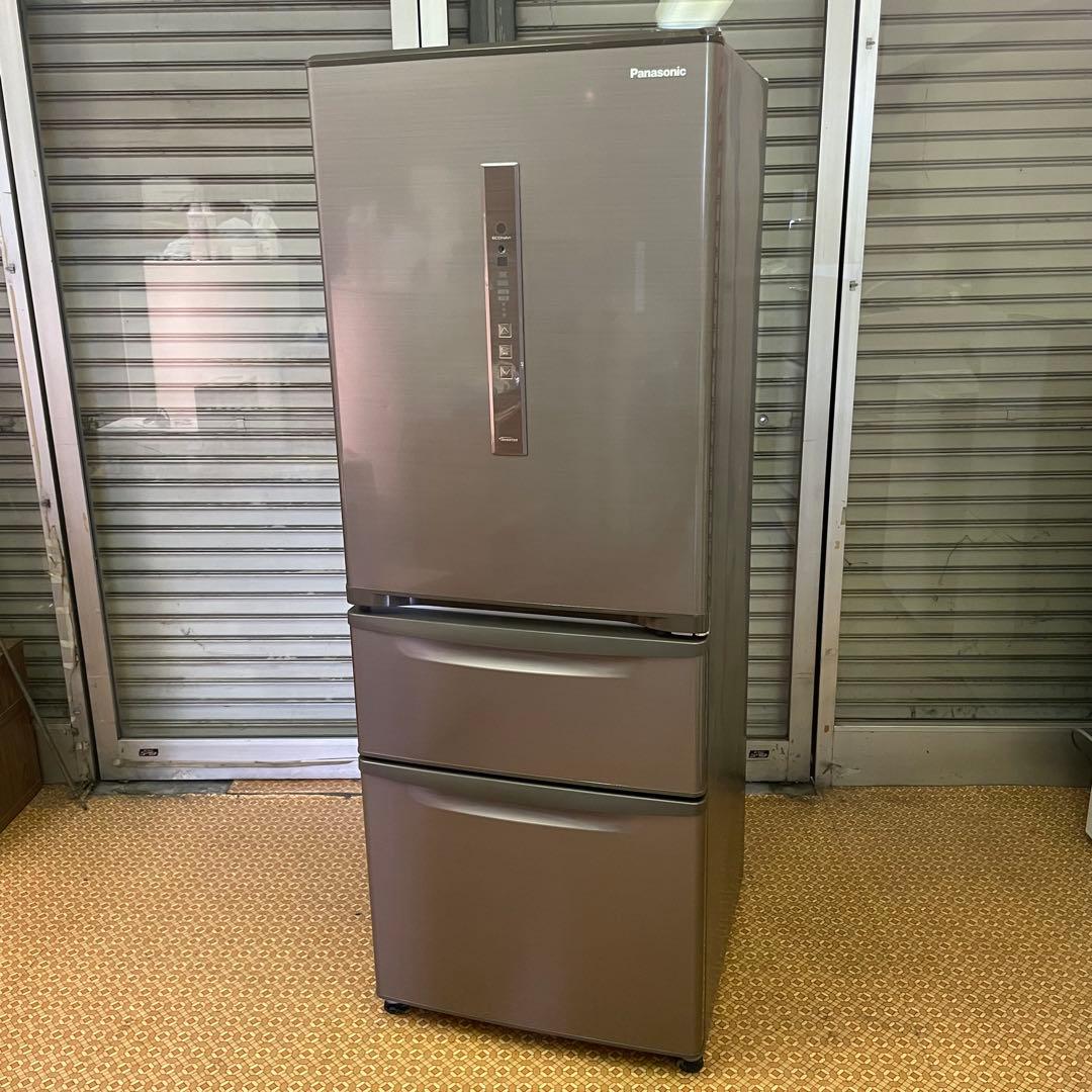 11様 パナソニック 冷蔵庫 自動製氷付 NR-C32FM-T 315L