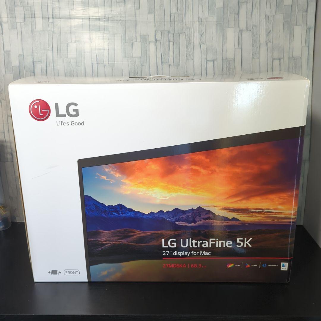 LG UltraFine 5K　MAC用モニター　27MD5KA LG 27MD5KA 27