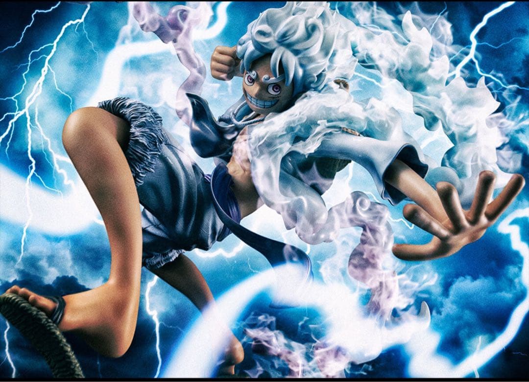 新品未開封 ワンピース モンキー・D・ルフィ ギア5 POPMAXICIMAM