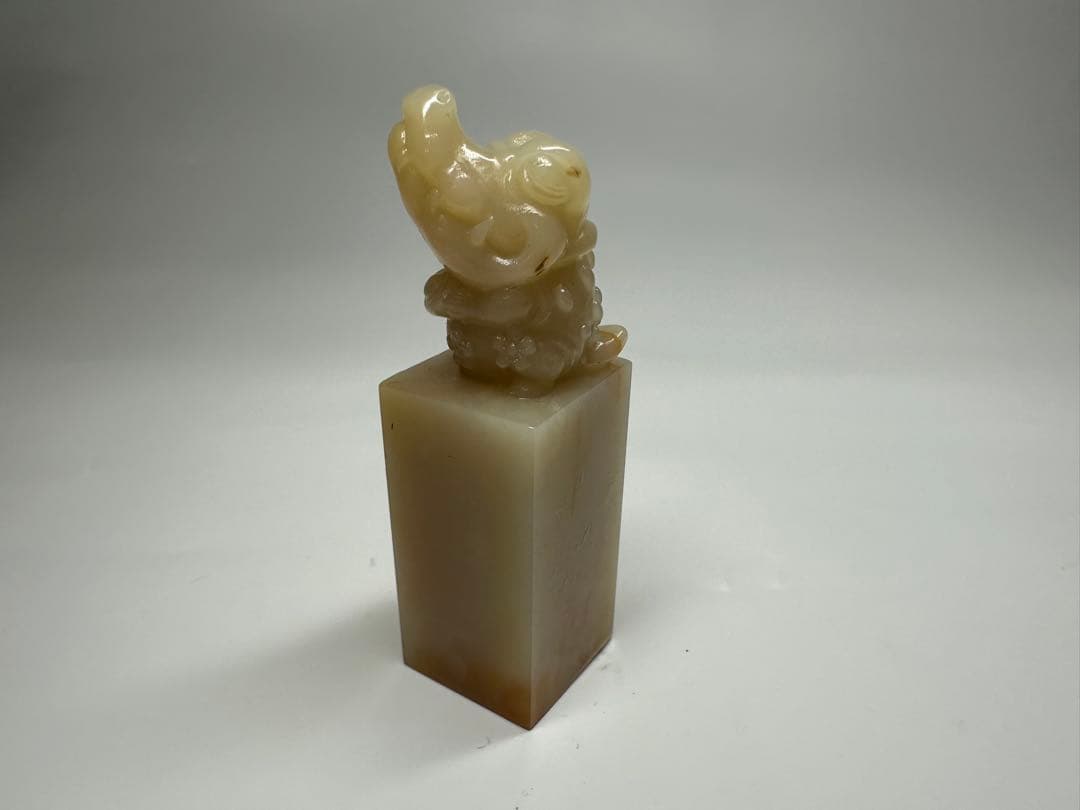 ワニ】 鰐 美品 高級印材 篆刻 印石 ラオス印石 水凍